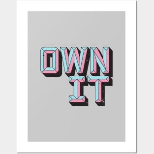 OWN IT Posters and Art